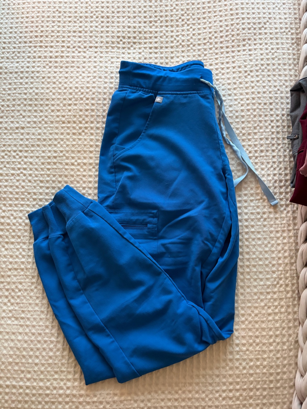 Figs women’s Royal Blue Drawstring Joggers